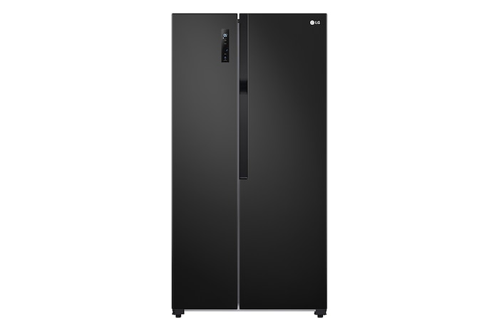 มุมมองด้านหน้าของสินค้า ตู้เย็น Side-by-Side ขนาด 18.3 คิว รุ่น GC-B187JBAM ระบบ Smart Inverter